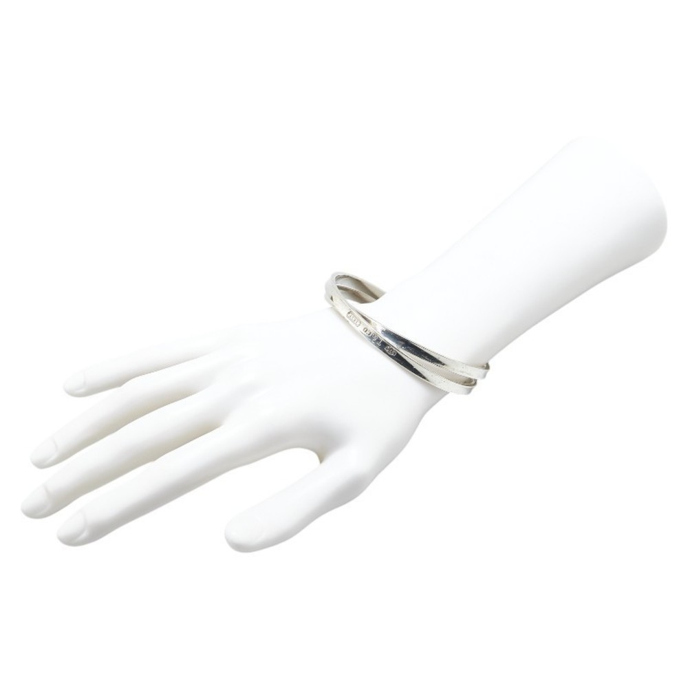 Tiffany Interlocking Circle Bangle Silver Co - image 8